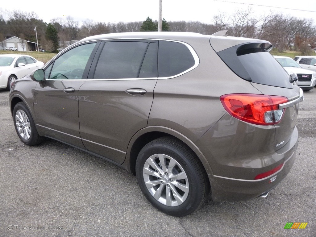 2017 Envision Essence AWD - Bronze Alloy Metallic / Light Neutral photo #7