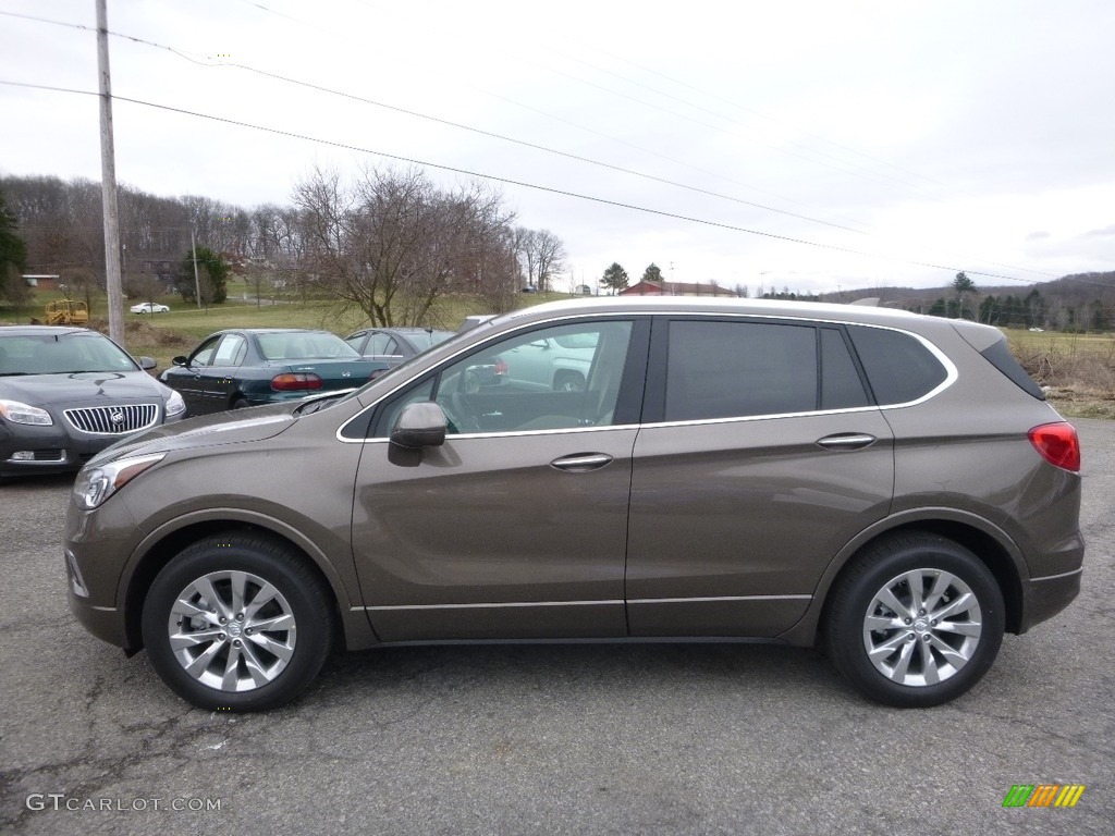 Bronze Alloy Metallic 2017 Buick Envision Essence AWD Exterior Photo #118955429