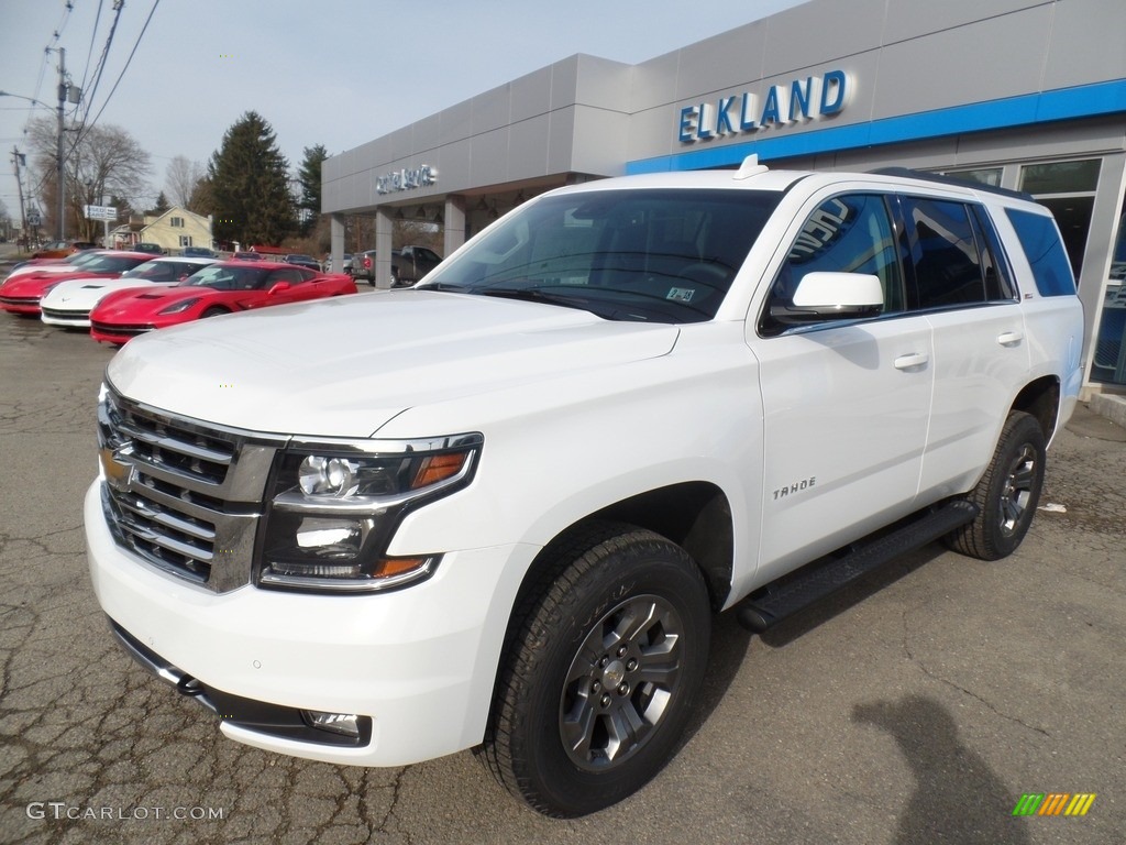 2017 Tahoe LT 4WD - Summit White / Jet Black/Dark Ash photo #2