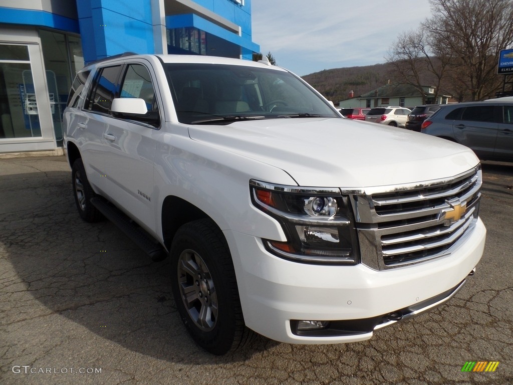 2017 Tahoe LT 4WD - Summit White / Jet Black/Dark Ash photo #4