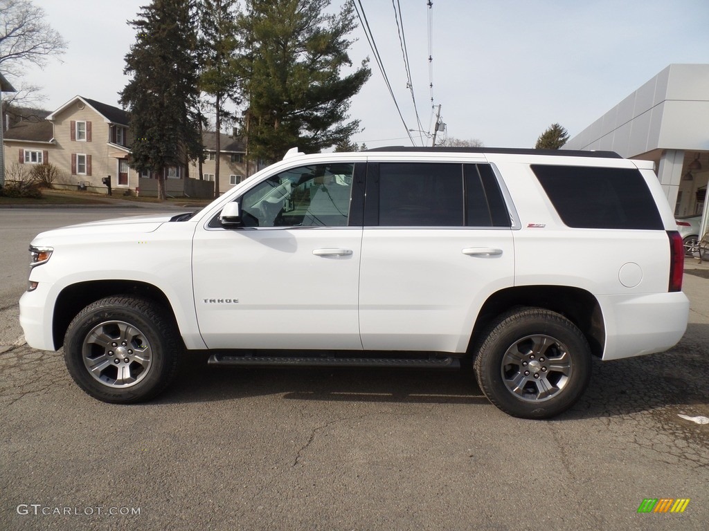 2017 Tahoe LT 4WD - Summit White / Jet Black/Dark Ash photo #8