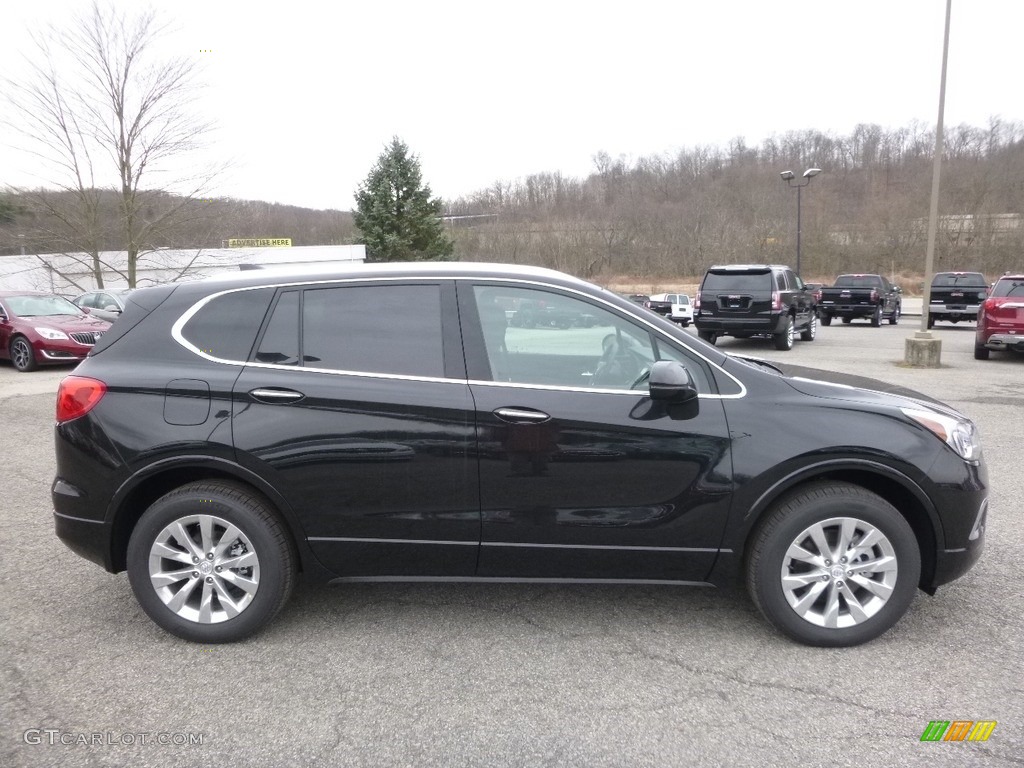 2017 Envision Essence AWD - Ebony Twilight Metallic / Ebony photo #4