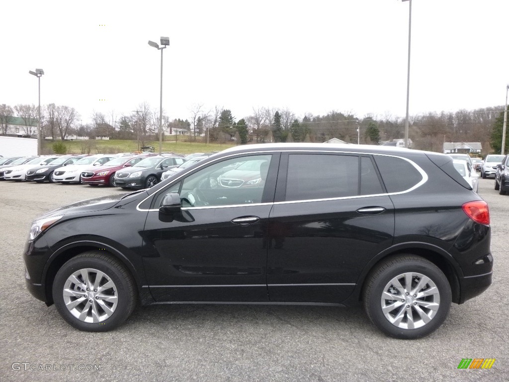 2017 Envision Essence AWD - Ebony Twilight Metallic / Ebony photo #8