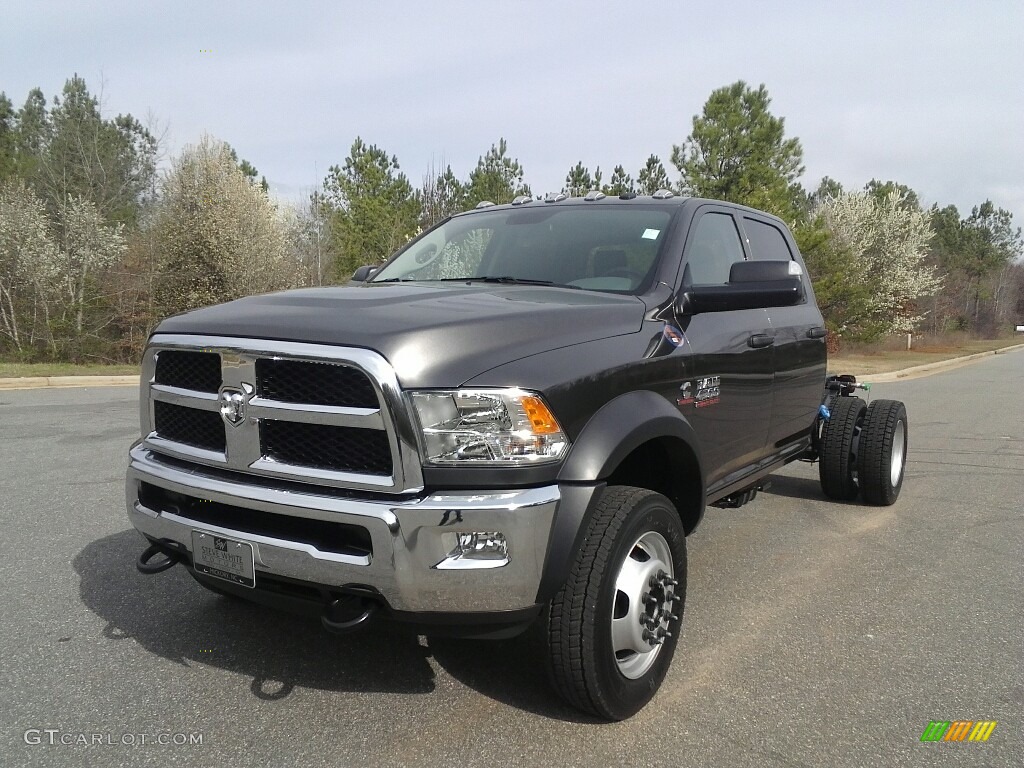 Granite Crystal Metallic 2017 Ram 4500 Tradesman Crew Cab 4x4 Chassis Exterior Photo #118956434