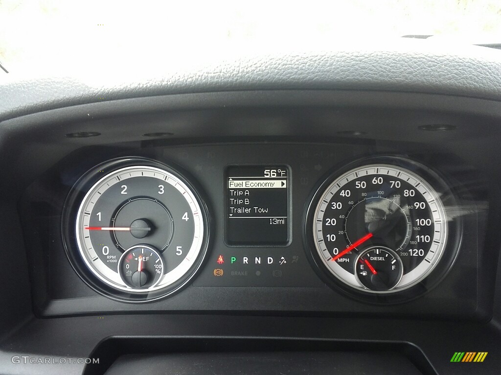 2017 Ram 4500 Tradesman Crew Cab 4x4 Chassis Gauges Photo #118956848