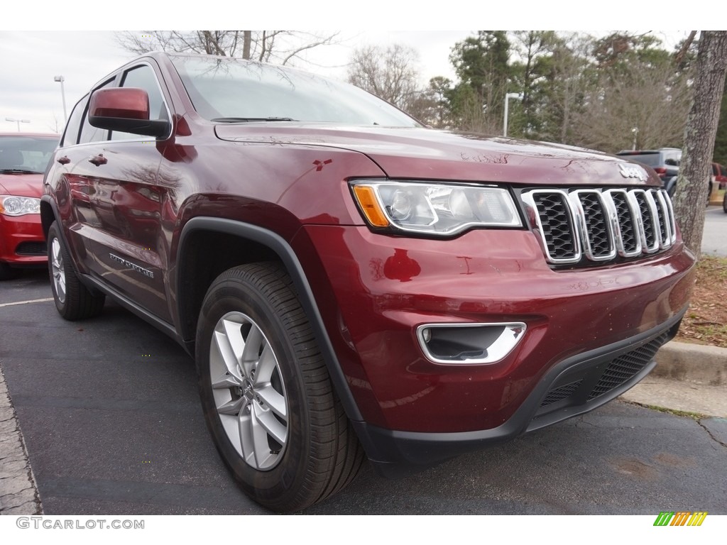 2017 Grand Cherokee Laredo - Velvet Red Pearl / Black/Light Frost Beige photo #4