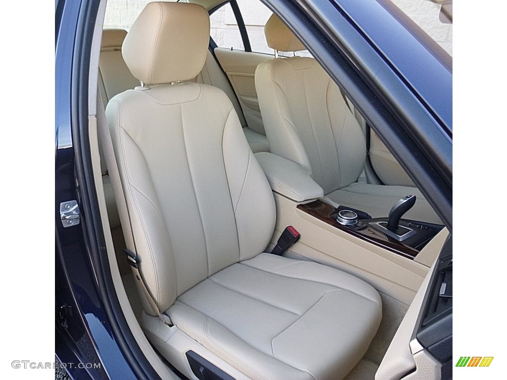 2014 3 Series 320i xDrive Sedan - Imperial Blue Metallic / Venetian Beige photo #19