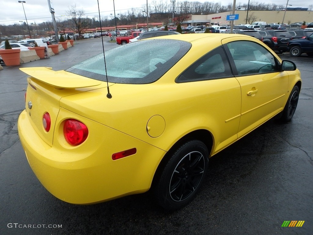 2006 Cobalt LS Coupe - Rally Yellow / Gray photo #9