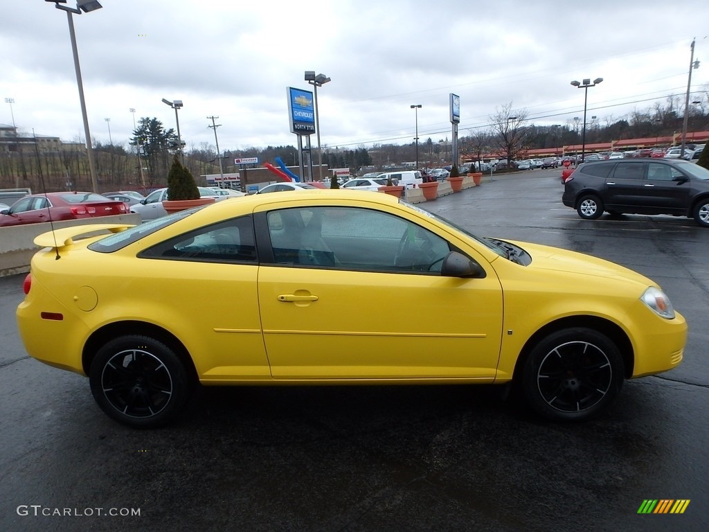 2006 Cobalt LS Coupe - Rally Yellow / Gray photo #12