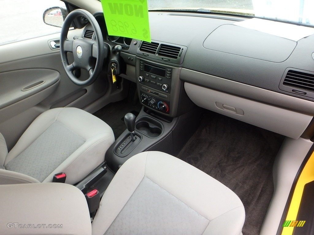 2006 Cobalt LS Coupe - Rally Yellow / Gray photo #18