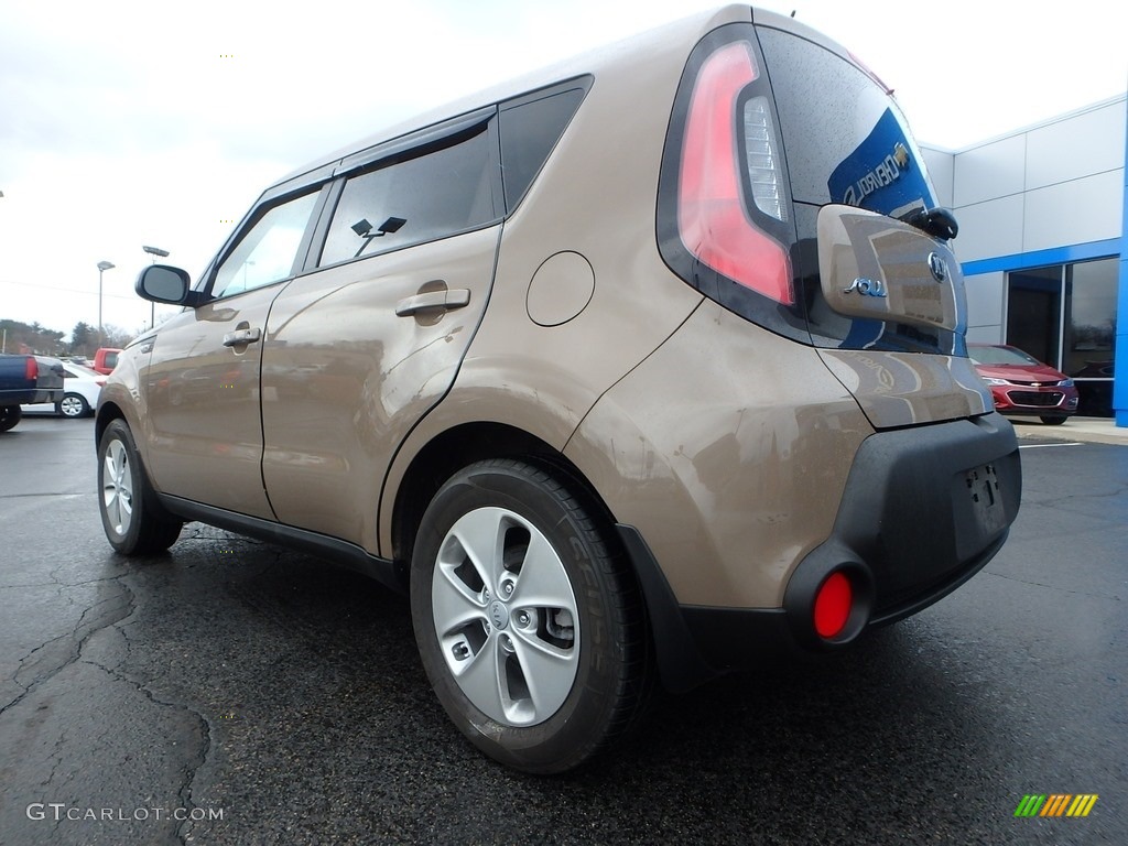 2014 Soul 1.6 - Latte Brown / Black Diamond Woven Cloth photo #5