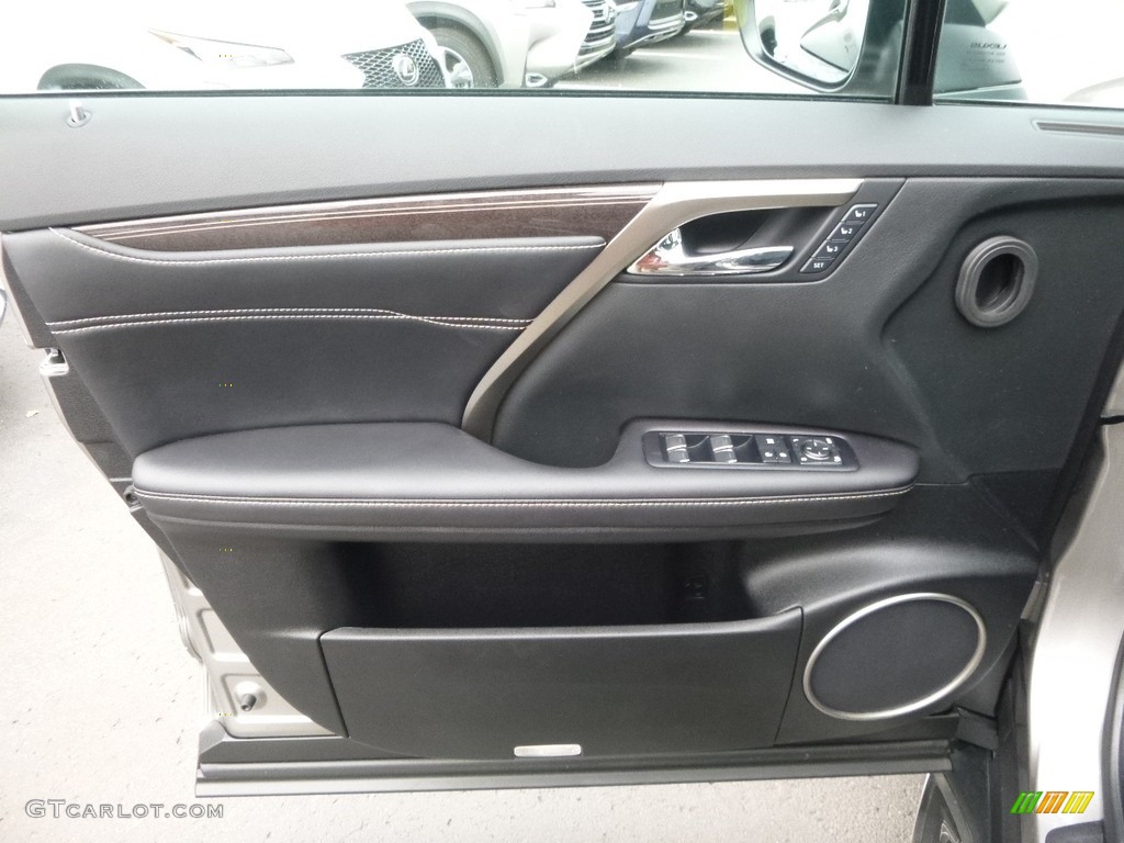 2017 Lexus RX 450h AWD Black Door Panel Photo #118962053
