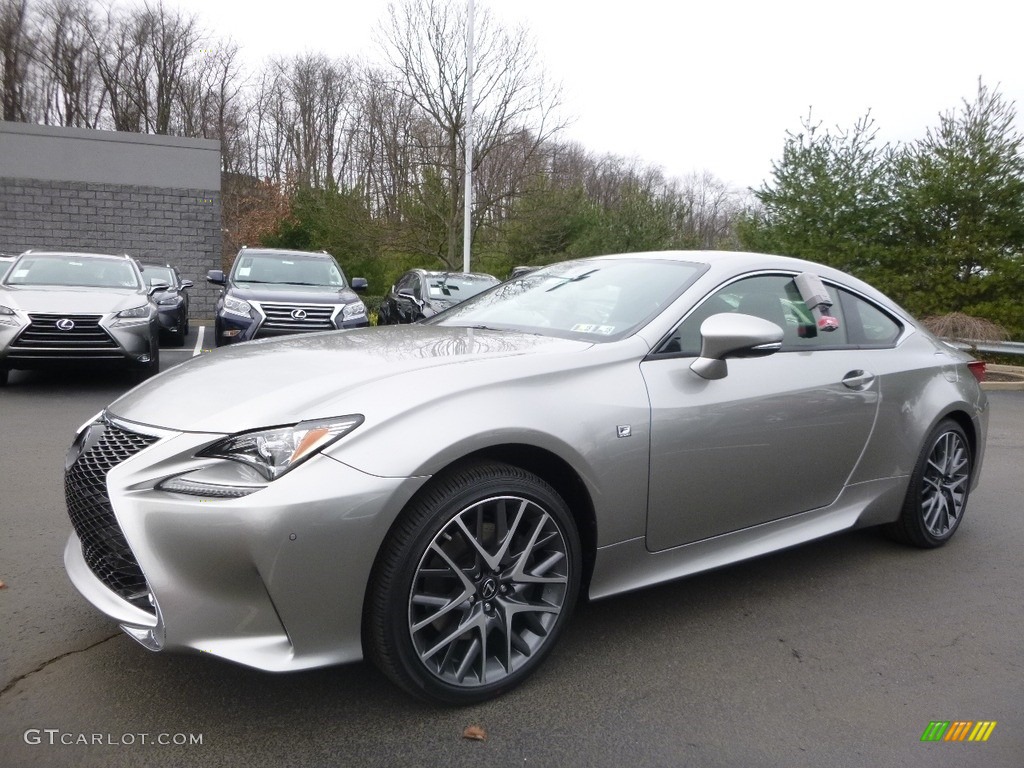 2017 RC 350 F Sport AWD - Silver Lining Metallic / Black photo #4