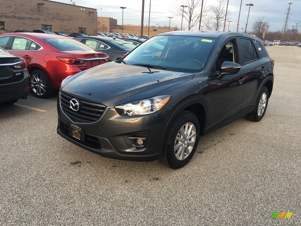 2016 CX-5 Touring AWD - Meteor Gray Mica / Black photo #1