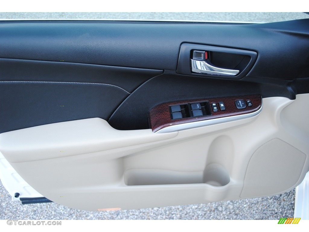 2014 Camry XLE - Super White / Ivory photo #10