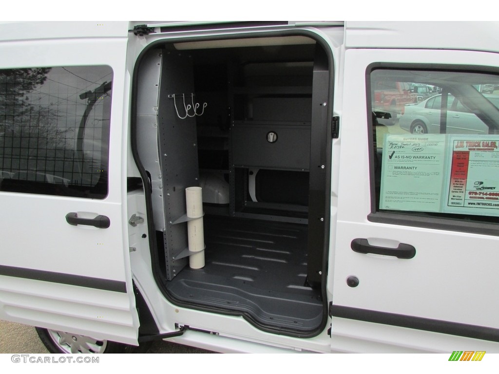 2013 Transit Connect XLT Van - Frozen White / Dark Gray photo #32