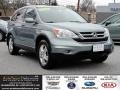 2011 Opal Sage Metallic Honda CR-V EX-L 4WD  photo #1