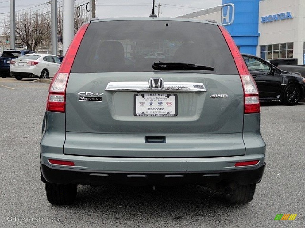 2011 CR-V EX-L 4WD - Opal Sage Metallic / Ivory photo #5