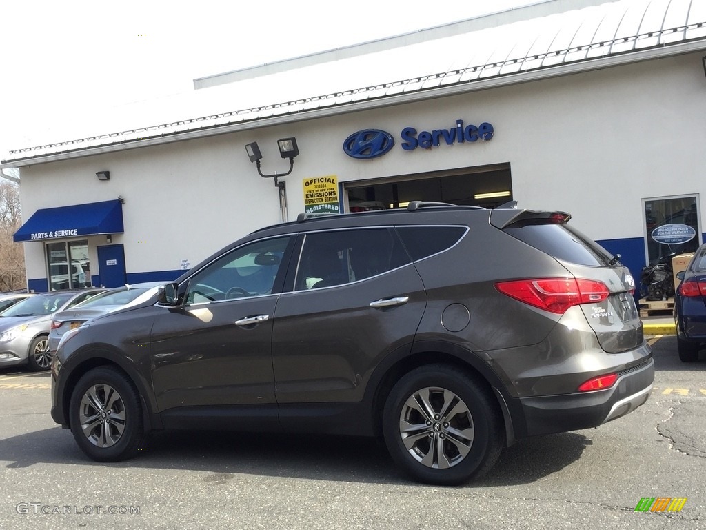 2013 Santa Fe Sport AWD - Cabo Bronze / Beige photo #6
