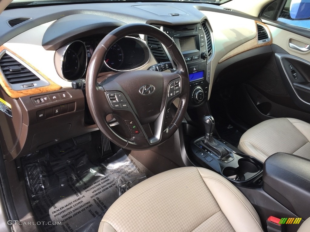 2013 Santa Fe Sport AWD - Cabo Bronze / Beige photo #10