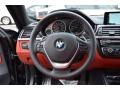 Coral Red Steering Wheel Photo for 2017 BMW 4 Series #118968981