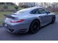 2011 GT Silver Metallic Porsche 911 Turbo S Coupe  photo #5