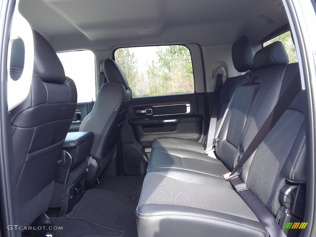 2017 Ram 3500 Laramie Mega Cab 4x4 Dual Rear Wheel Rear Seat Photo #118973635