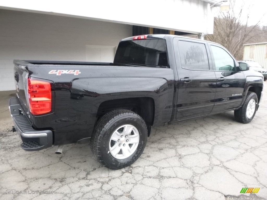 2017 Silverado 1500 LT Crew Cab 4x4 - Black / Jet Black photo #3