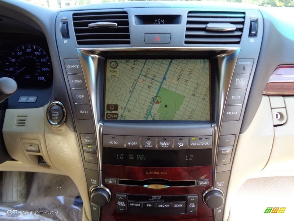 2008 LS 460 - Golden Almond Metallic / Alabaster photo #49