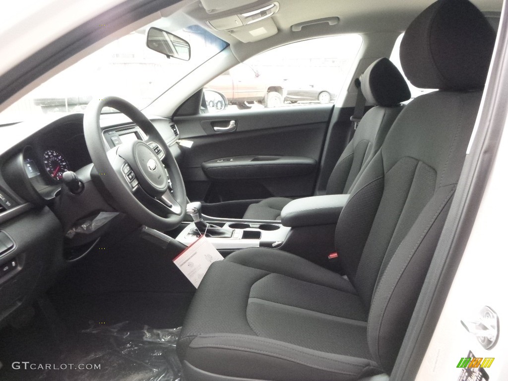 Black Interior 2017 Kia Optima LX Photo #118974549