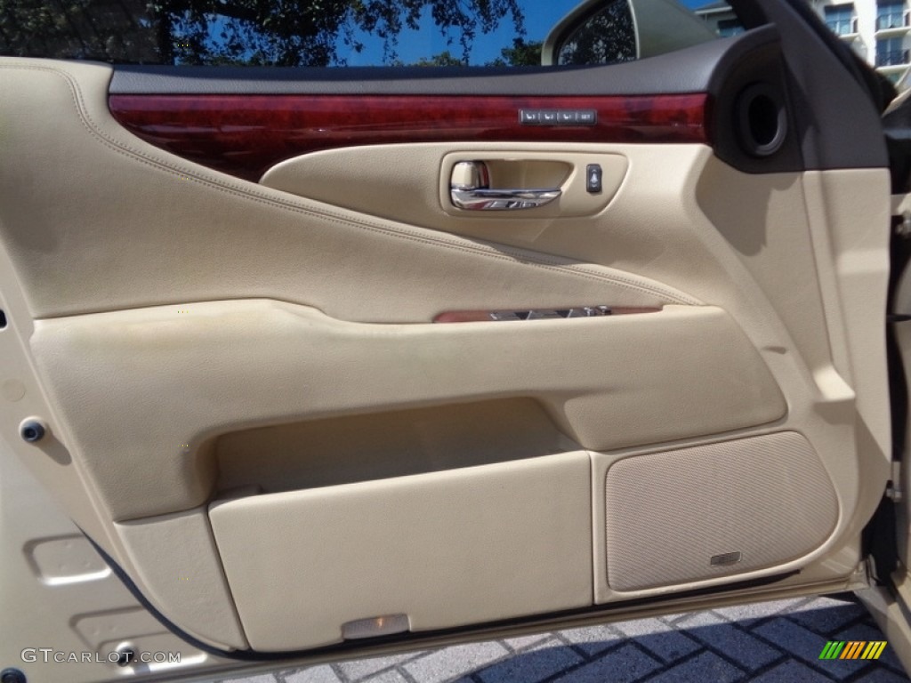 2008 LS 460 - Golden Almond Metallic / Alabaster photo #61