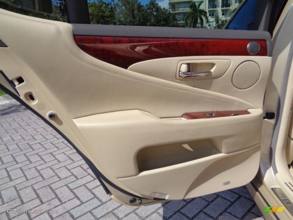 2008 LS 460 - Golden Almond Metallic / Alabaster photo #77