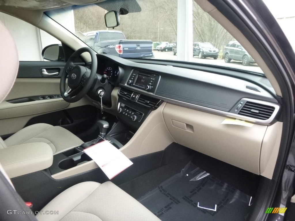 2017 Kia Optima LX Beige Dashboard Photo #118975266