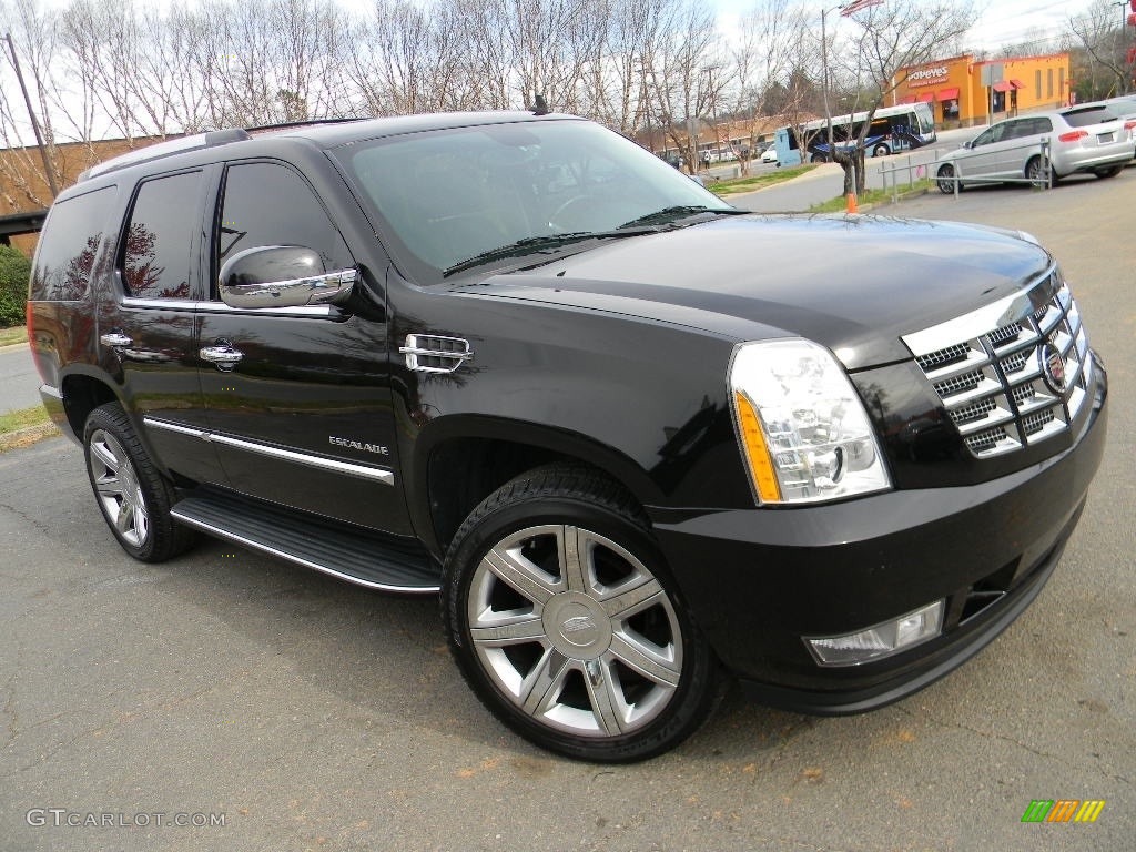 2011 Escalade Luxury AWD - Black Raven / Ebony/Ebony photo #3