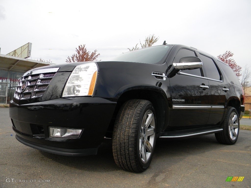 2011 Escalade Luxury AWD - Black Raven / Ebony/Ebony photo #6