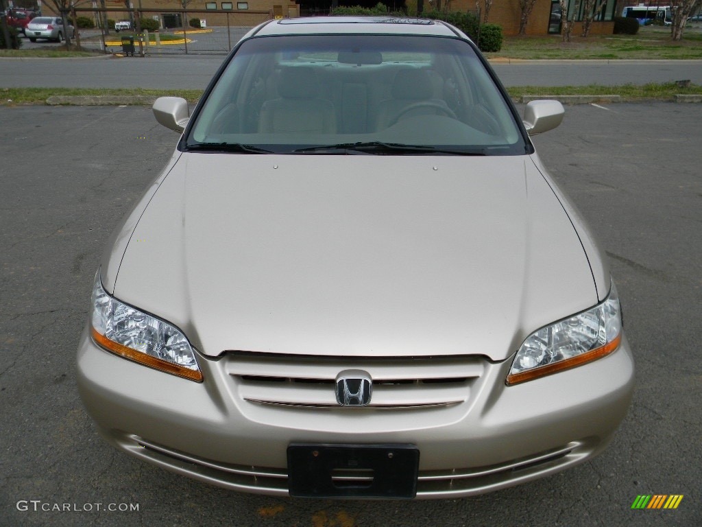 2001 Accord EX Sedan - Naples Gold Metallic / Ivory photo #5