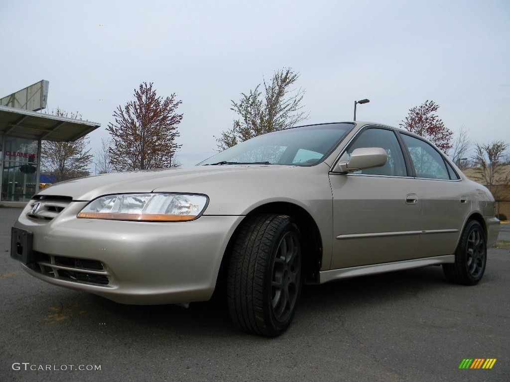2001 Accord EX Sedan - Naples Gold Metallic / Ivory photo #6