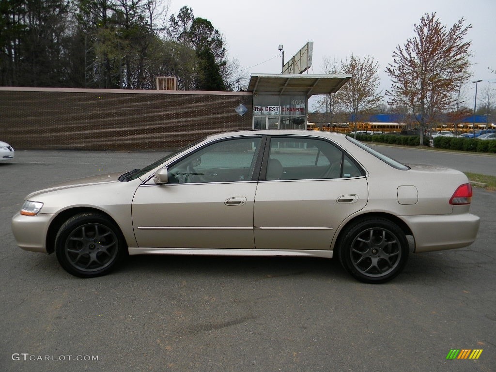 2001 Accord EX Sedan - Naples Gold Metallic / Ivory photo #7