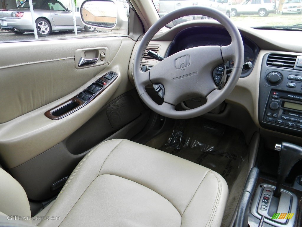 2001 Accord EX Sedan - Naples Gold Metallic / Ivory photo #12