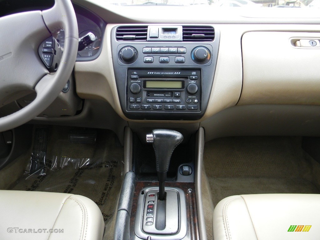 2001 Accord EX Sedan - Naples Gold Metallic / Ivory photo #15