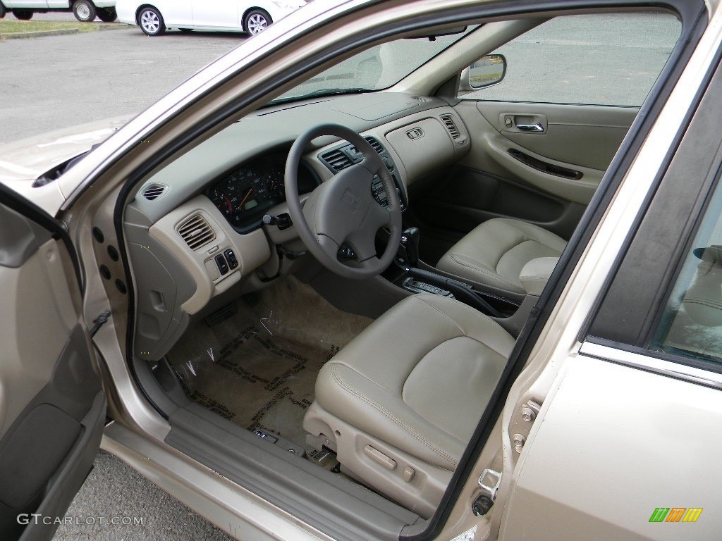 2001 Accord EX Sedan - Naples Gold Metallic / Ivory photo #16