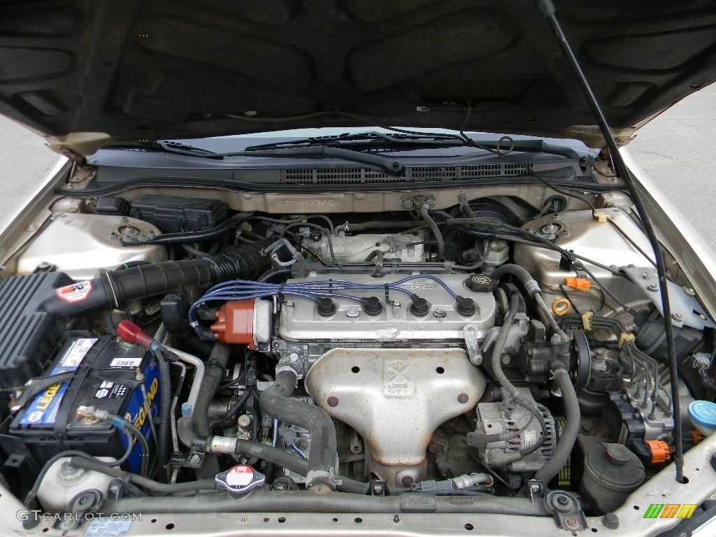 2001 Accord EX Sedan - Naples Gold Metallic / Ivory photo #25