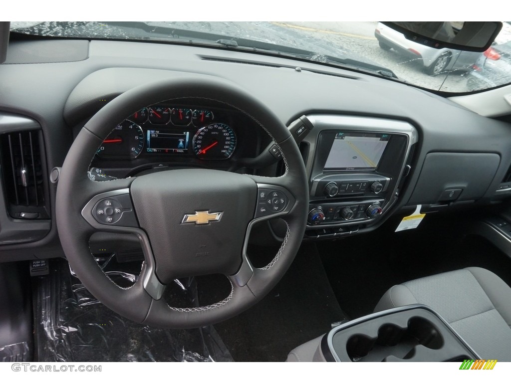 2017 Silverado 1500 LT Crew Cab - Graphite Metallic / Jet Black photo #10