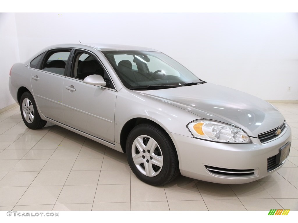2007 Impala LS - Silverstone Metallic / Ebony Black photo #1