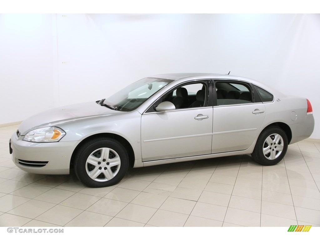 2007 Impala LS - Silverstone Metallic / Ebony Black photo #3