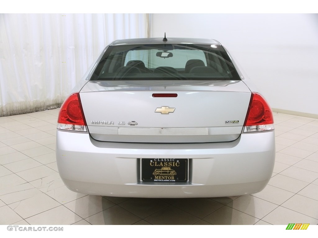 2007 Impala LS - Silverstone Metallic / Ebony Black photo #13