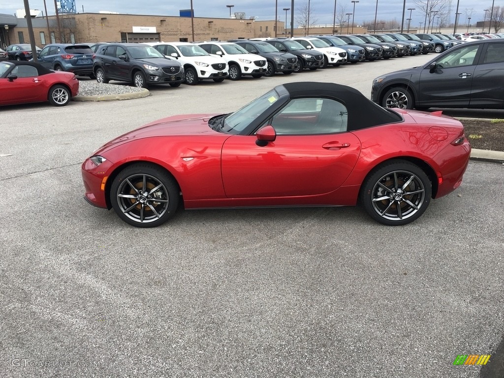 Soul Red Metallic 2017 Mazda MX-5 Miata Grand Touring Exterior Photo #118980597