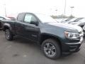 Graphite Metallic 2017 Chevrolet Colorado WT Extended Cab 4x4 Exterior