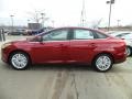 Ruby Red - Focus Titanium Sedan Photo No. 4