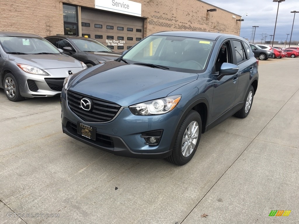 2016 CX-5 Touring AWD - Blue Reflex Mica / Black photo #1